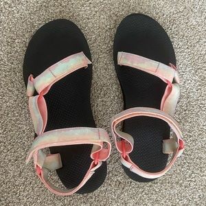 Tie Dye Womens Tevas Size 10